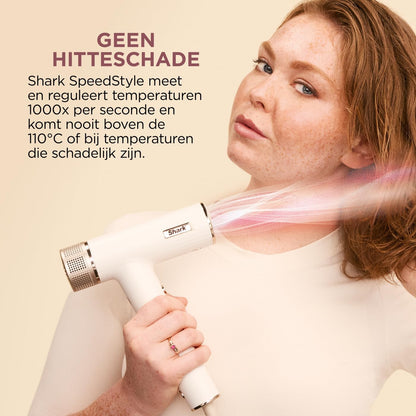 Föhn – Haardroger – Haarstyler – Stylingset – Föhnborstel – Voor glad en golvend haar – Sneldrogend – Coanda-technologie