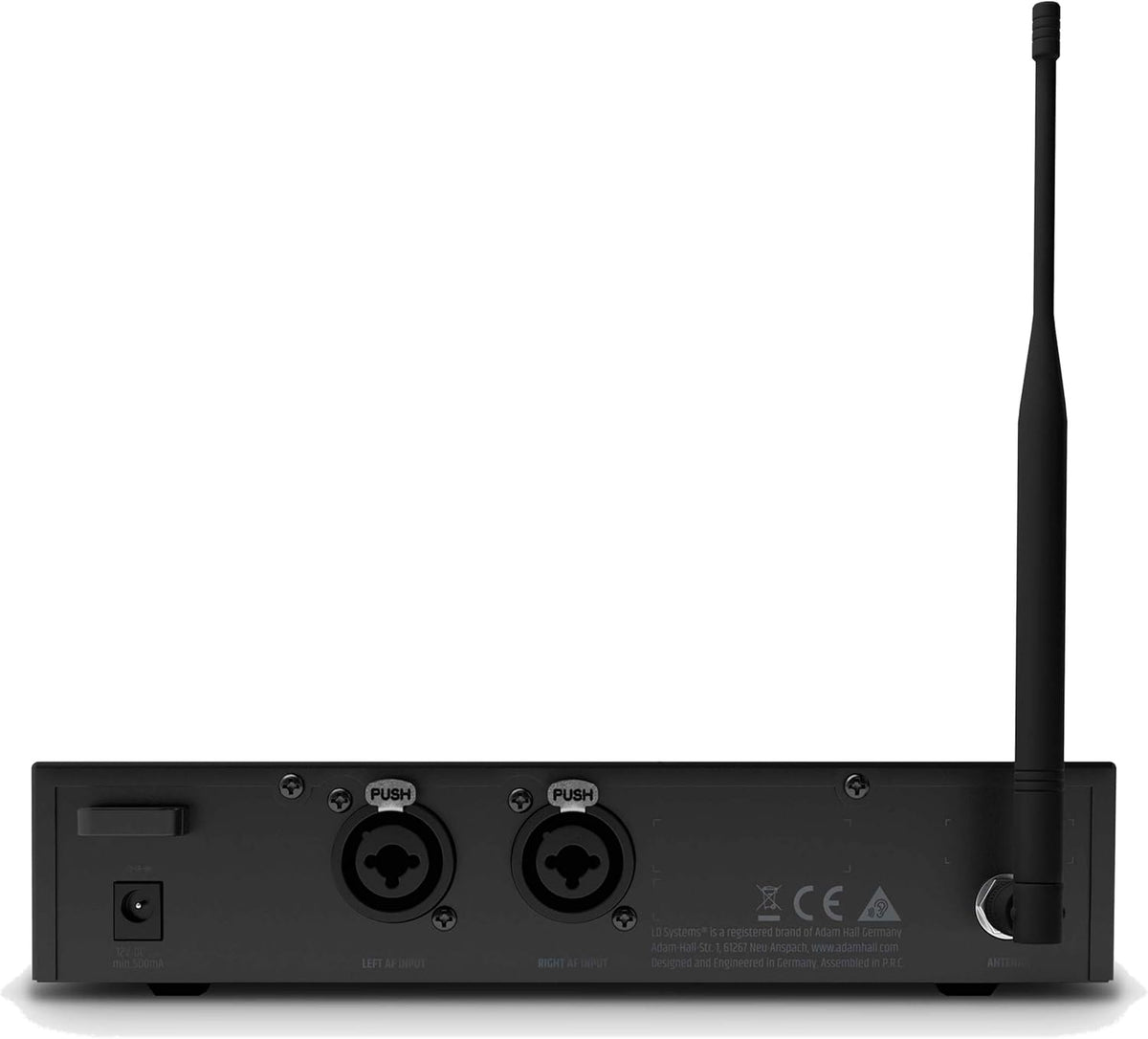 Draadloos In-Ear Monitorsysteem – In-Ear Monitor – Monitor Systeem – Bodypack Ontvanger – Oordopjes Set – 863-865 MHz + 823-832 MHz – Tot 100 Meter Bereik – 12 Selecteerbare Kanalen