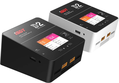 LiPo Batterijbalanslader – Dubbele Lader – RC Acculader – Hobby Oplader – Smart Acculader – 200W Max Vermogen – 12A Per Kanaal