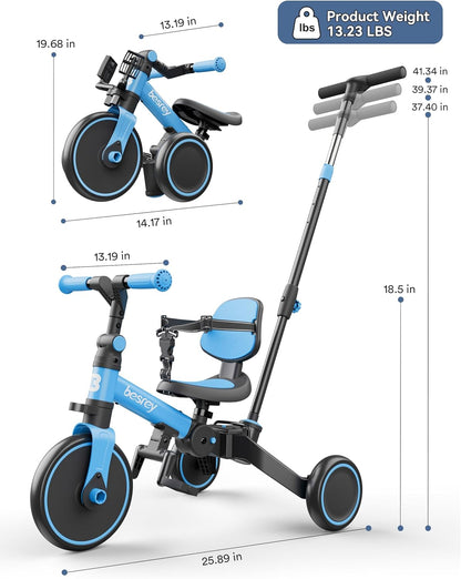 besrey 5 in 1 Peuter Fiets