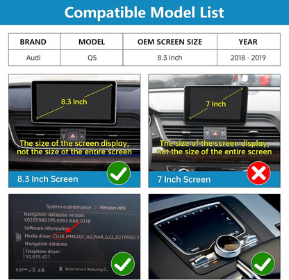 12,3 inch Autoradio – Multimedia Systeem – Navigatie Unit – CarPlay Scherm – Android Auto Interface – Draadloze Connectiviteit – Originele Functies Behoud – Heldere 1920x720 Resolutie