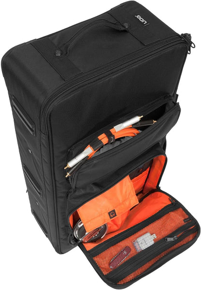 UDG Ultimate Midi Controller Backpack Large Black/Orange inside MKII U9104BL/OR