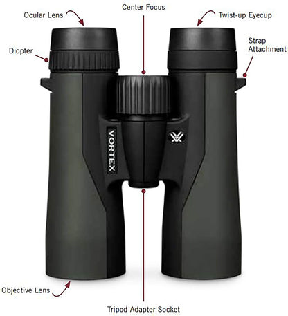 Vortex Optica Crossfire HD 8x42 verrekijker