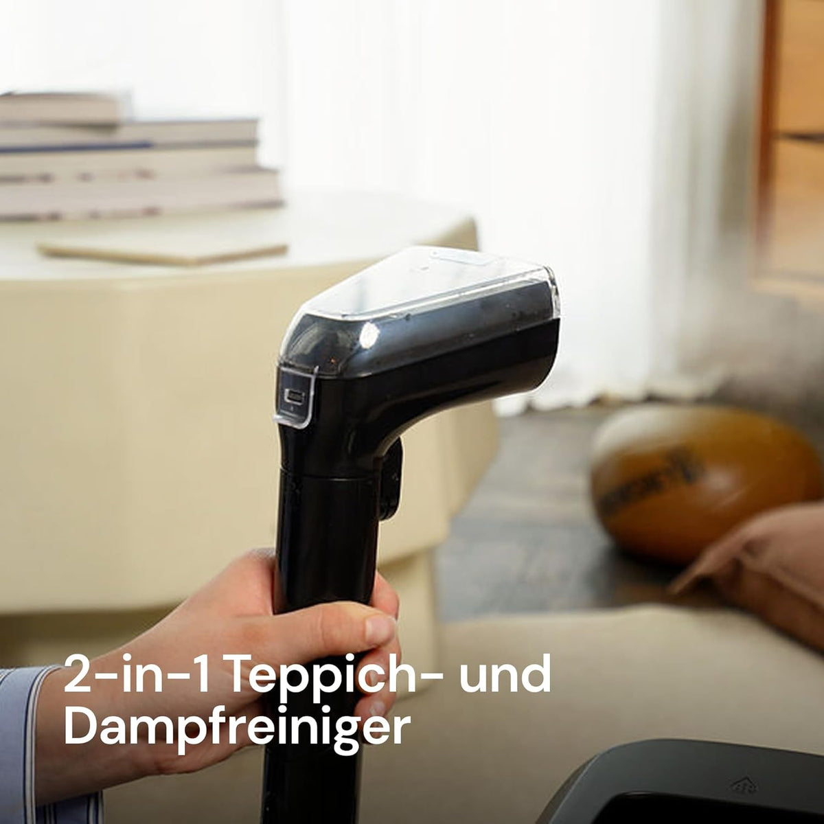 Tapijtreiniger – Vloerreiniger – Kruimeldief – Stofzuiger – Tapijtstofzuiger – 2-in-1 Reinigingskracht Met Warmte – Lichtgewicht En Gebruiksvriendelijk