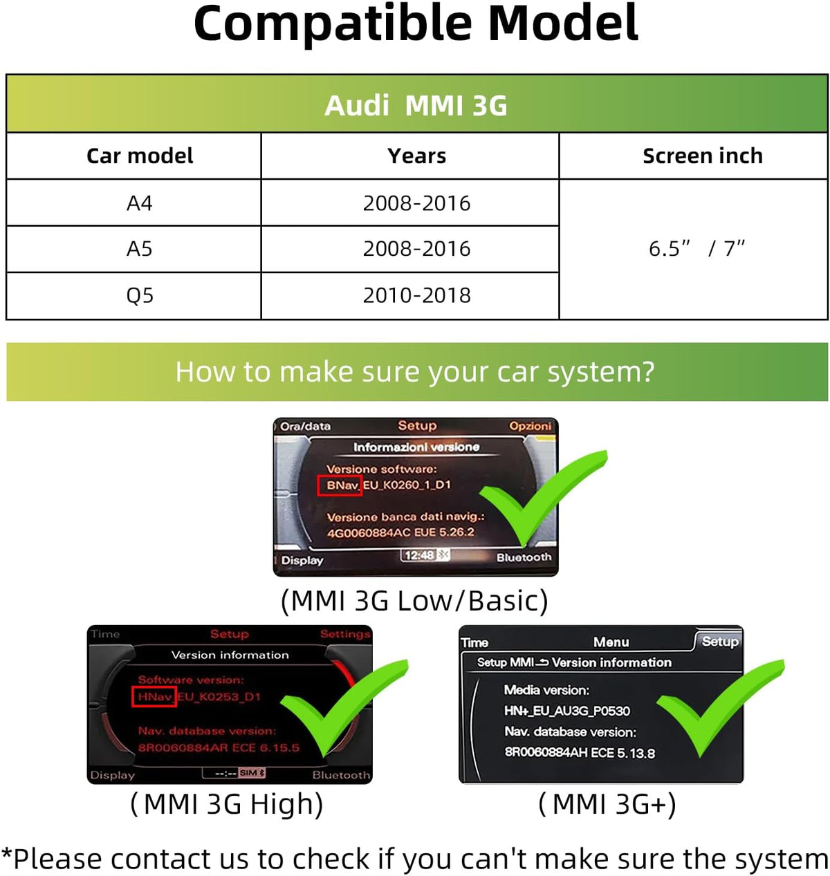 Draadloze CarPlay & Android Auto Retrofit Kit – CarPlay Adapter – Android Auto Interface – OEM Upgrade Module – MMI 3G Decoder – Plug & Play Installatie – WLAN & Bluetooth Connectiviteit