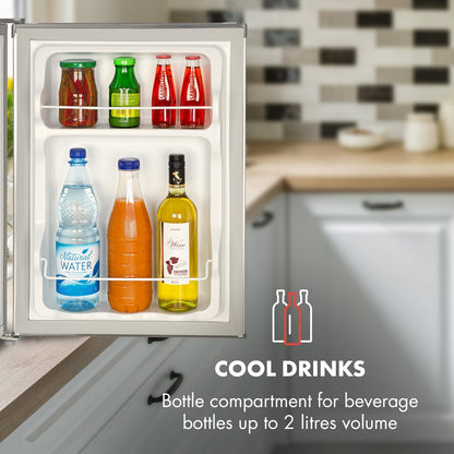 Mini Drankkoelkast – Mini-bar – Kleine Koelkast – Frisdrankkoeler – Compacte Koeling – Vrijstaand – 66 Liter Inhoud – Stil Geluid 42 dB