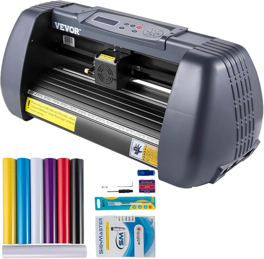 Snijplotter 14 Inch – Vinylsnijmachine – Folieplotter – Foliesnijder – Plotter – Snijbreedte Tot 285 mm – Snijnauwkeurigheid ±0,01 mm