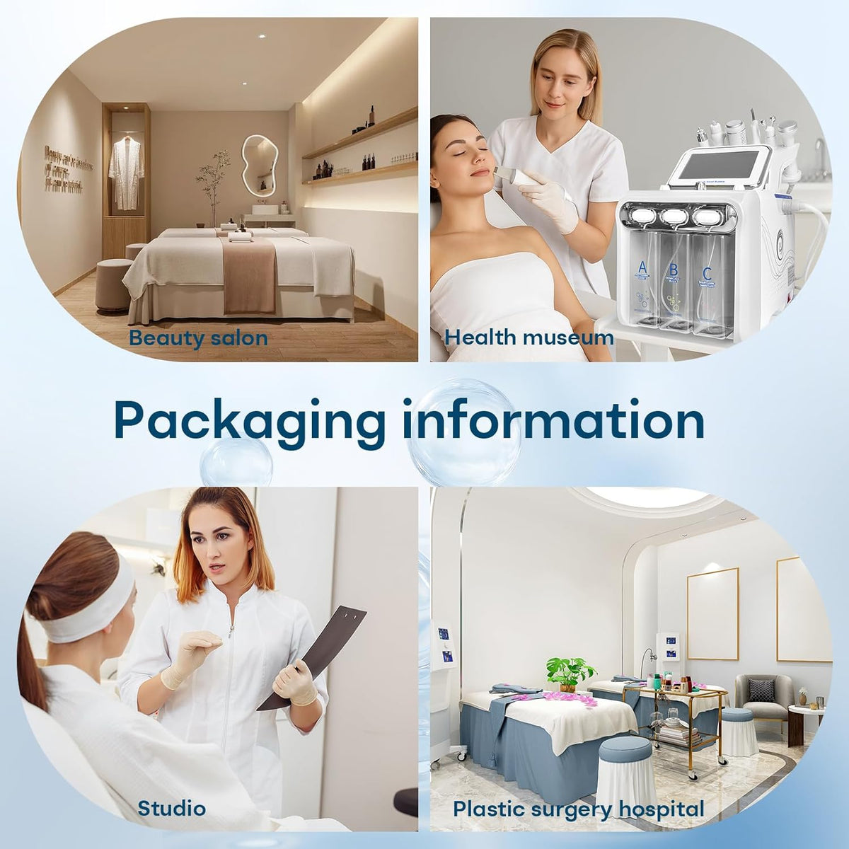 Hydrafacial Professioneel Aquafaciaal Apparaat – Waterstof-Zuurstof Schoonheidsmachine – Hydrafacial Apparaat – Aquafacial Apparaat – Hydrofaciaal Apparaat – 6-In-1 – Touchscreen Met Instelbare Waterstroom En Druk