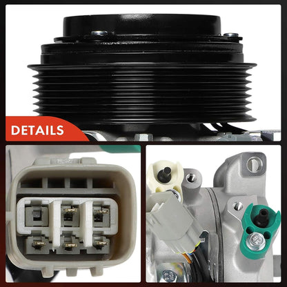 Frankberg 883203A28084 Airconditioning Compressor Airconditioning Magnetische koppeling Compressor voor airconditioning Vervanging #