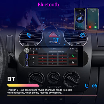 Android autoradio met GPS-navigatie, HD-scherm, touch-display met Carplay Canbus autoradio, vervanging voor Audi Q3 A1 8X 8U 2011-2018, 8U1035670D 8XA035193A