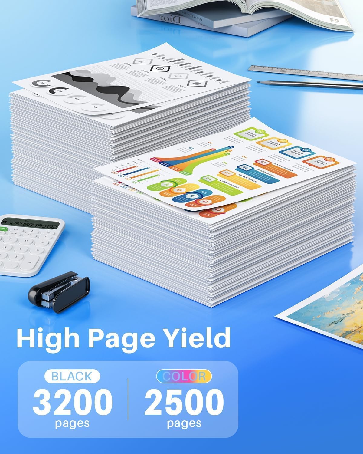 Skydo 219X Toner met Chip Compatibel met H P 219A 219X Compatibel met H P LaserJet Pro 3202dn 3202dw Color LaserJet Pro MFP 3302fdn 3302fdng 3302fdw 3302fdwg 3302sdw 3302sdwg