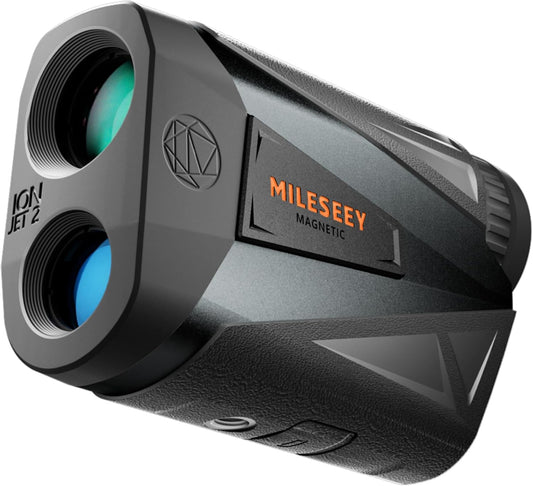 MiLESEEY Jacht-afstandsmeter met rood display, 2000-yard laser-afstandsmeter met dubbele voeding, 7,5° gezichtsveld, 90% transmissie, afstandsmeter/hoekmeter/boogmeter voor jagers