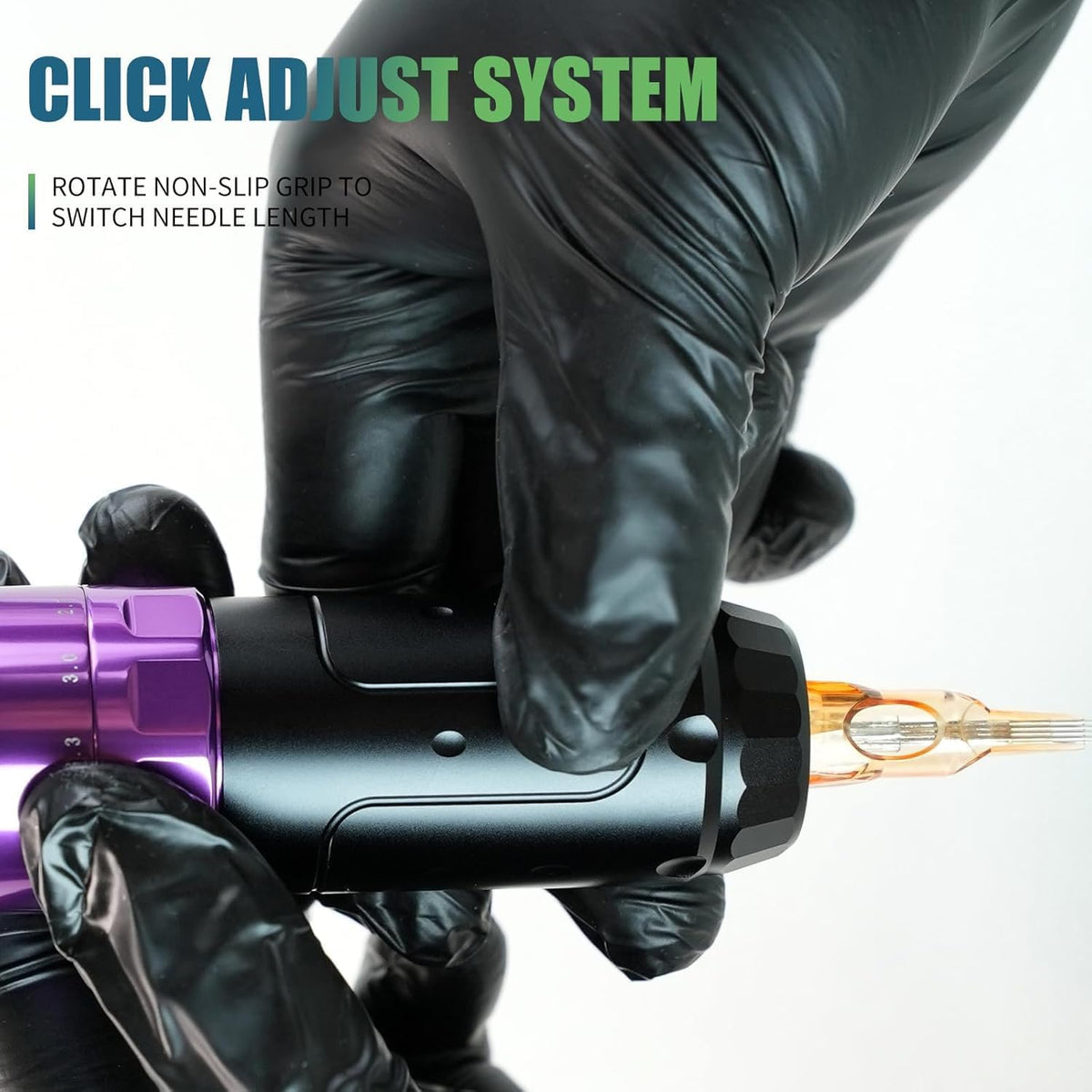 Draadloze Tattoo Pen – Tattoo Machine – Tattoo Kit – Tattoo Gun – Tattoo Set – 7 Verstelbare Slaglengtes – 2 Batterijen 2000mAh