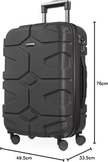 HAUPTSTADTKOFFER - X-Kölln - Hartschalen-Koffer Koffer Trolley Rollkoffer Reisekoffer, TSA, 76 cm, 120 Liter, Graphite