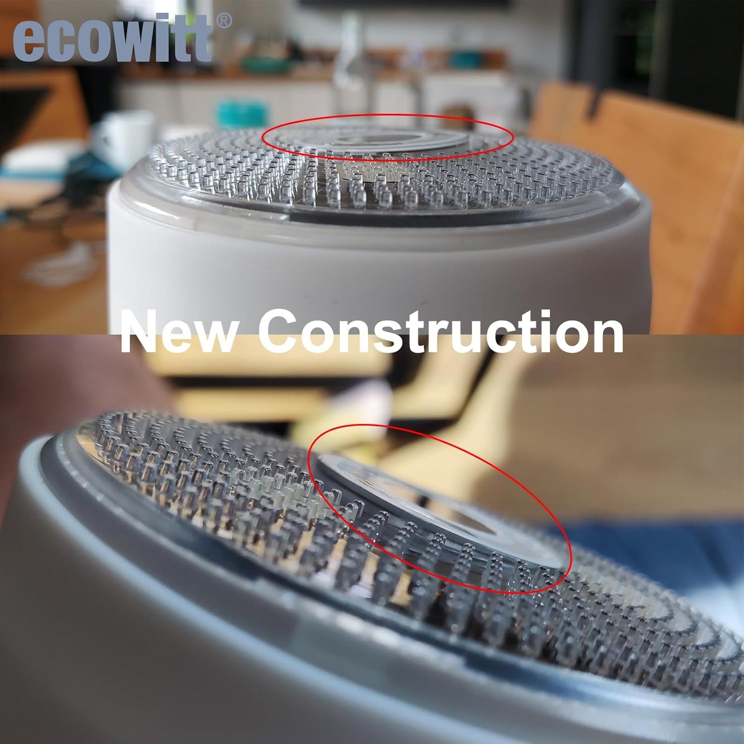 Ecowitt Weerstation WS3901, 7-in-1 weerstation Wittboy buitensensoreenheden WS90, 7,5 inch wifi indoor lcd-kleurconsole met 3-in-1 sensoren, Ecowitt IOT intelligente koppelingsbesturing