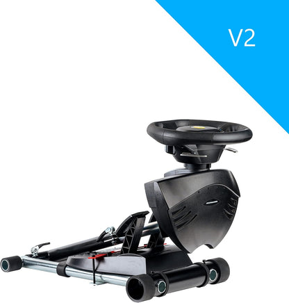 Wheel Stand Pro – Stuurwielstandaard – Racing Wheel Stand – Gaming Standaard – Pedalenhouder – Verstelbaar 360° – Stalen Constructie Zwart