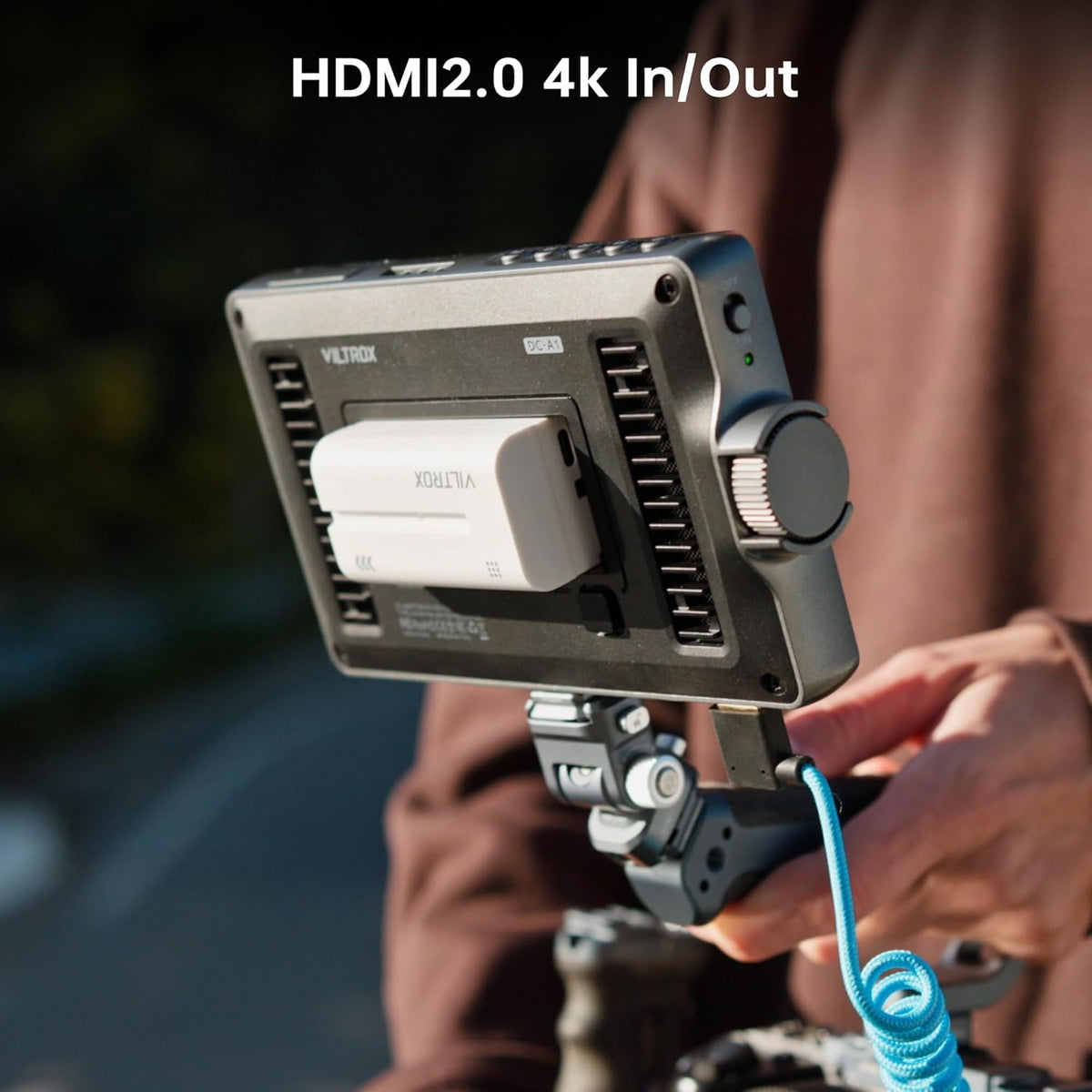 Field Monitor 7 Inch – Cameramonitor – Videomonitor – Monitor Voor Camera – DSLR Monitor – 2800 Nits Helderheid – 4K HDMI In/Uit