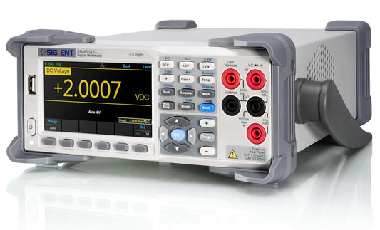 SIGLENT SDM3045X-serie 4,5-cijferige digitale multimeter met dubbel scherm, 150 rdgs/s maximale leessnelheid, 4,3 inch TFT-LCD-display