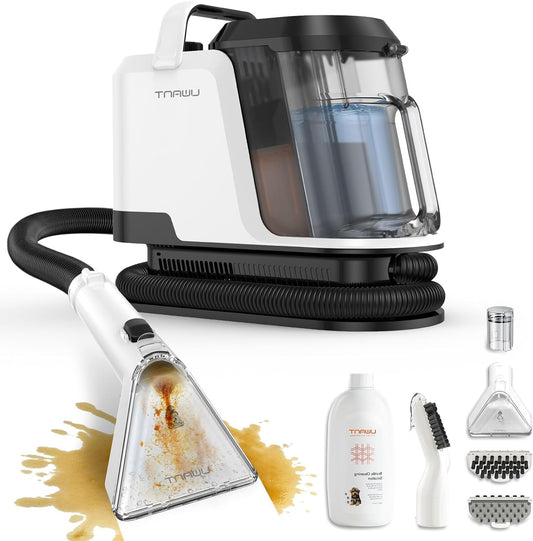 Tapijtreiniger – Vloerreiniger – Tapijtshampoo – Meubelreiniger – Auto-interieurreiniger – Krachtige Zuigkracht 18 kPa – Groot Waterreservoir 1,2 L