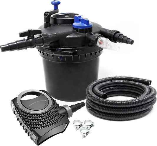 SunSun CPF-5000 set tot 8000 l UVC 11 W NEO3800 pomp slang vijverfilterset