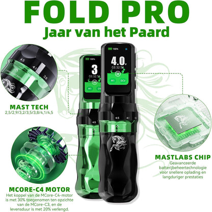 Draadloze Tattoo Pen – Tattoo Machine – Tattoo Gun – Rotary Tattoo Pen – Draagbare Tattoo Pen – Stil En Krachtig – Met 2 Oplaadbare Batterijen