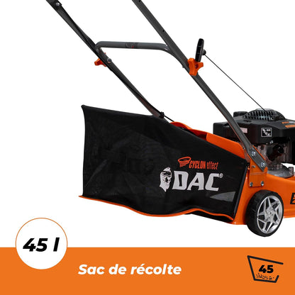 RURIS Thermische grasmaaier DAC 100XLS - motor 3,3 pk 131 cc - maaibreedte 40 cm - opvangbak 45 l - oppervlakte tot 1300 m²