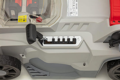 IKRA Accu Grasmaaier Mulchmaaier ICM 2/2037 incl. 2x accu & dubbele snellader, incl. reserve mes
