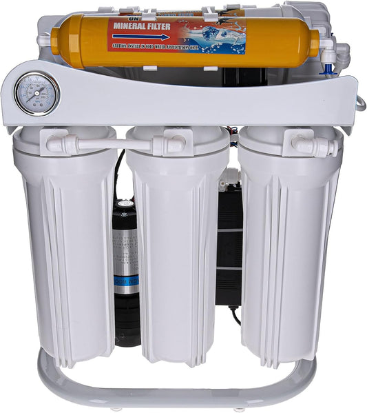 Waterzuiveringssysteem Onder De Gootsteen – Omgekeerde Osmose Systeem – Osmosefilter – Waterfilter – Drinkwaterfilter – Tot 700 Liter Per Dag – 6 Filtratiefasen
