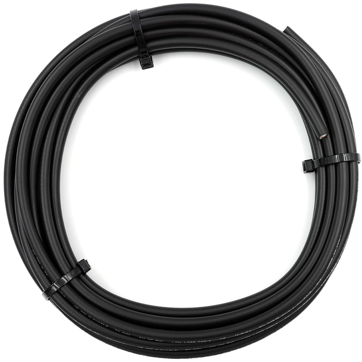 HF400 Flexibel (LMR 400 UF-equivalent) Coaxkabel 30 m — 50 ohm Geheel koperen verlengstuk Coax — N SMA BNC TNC PL259 compatibel — voor WiFi UHF CB Radio Router Antenne 4G 5G 6G — Gemaakt in Italië