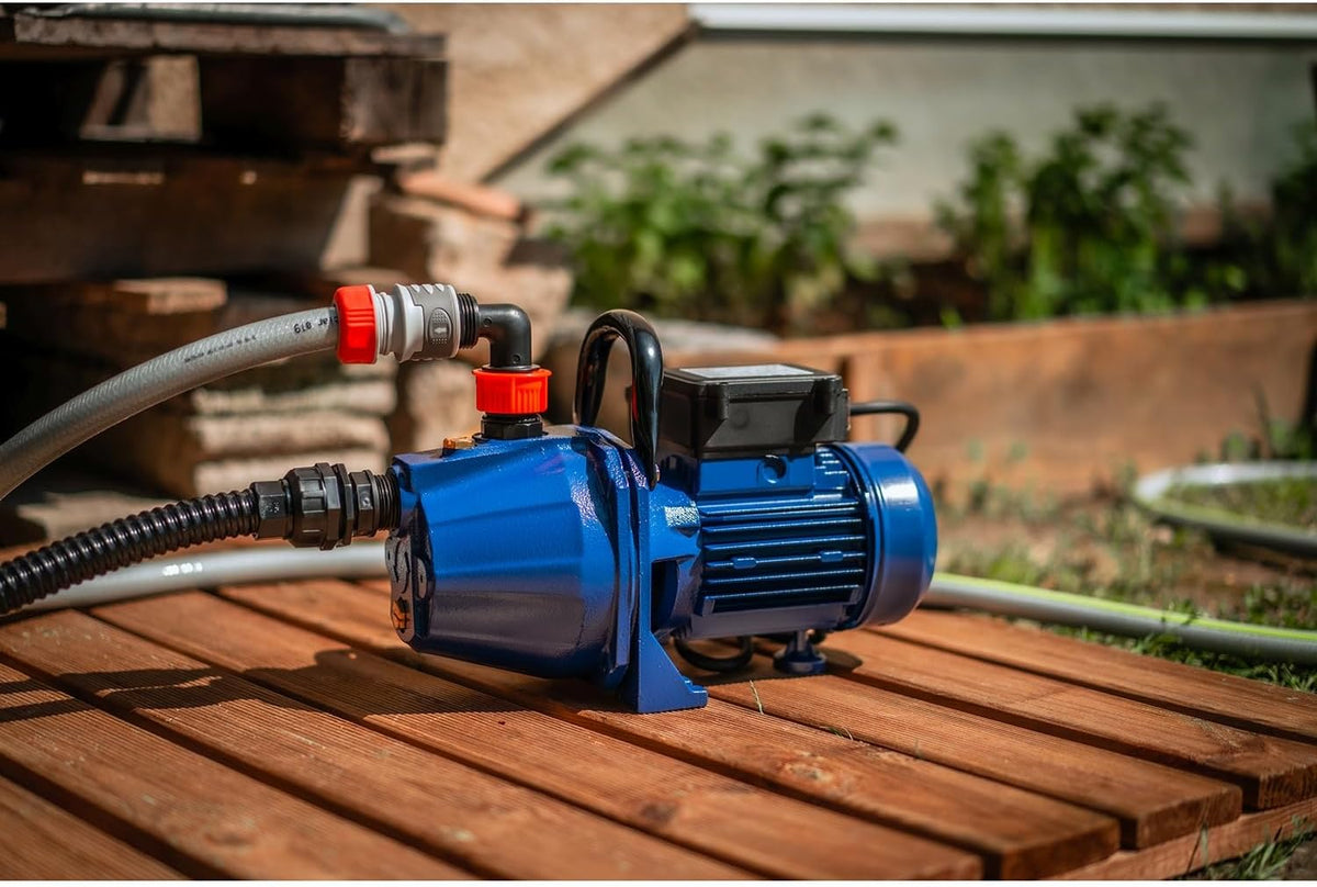 Bewateringspomp – Tuinpomp – Irrigatiepomp – Waterpomp – Gazonpomp – 900 W Vermogen – Gietijzeren Behuizing