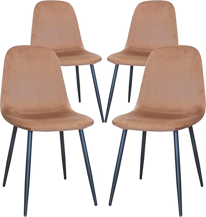 GARDENIA Becky stoelen, staal, roest, 4, eenheid