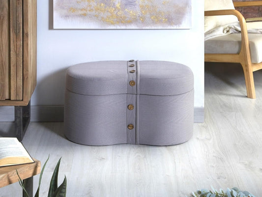 Tapisado GUNNAR GRIS 70 x 36 x 37 cm 70 x 36 x 37 cm
