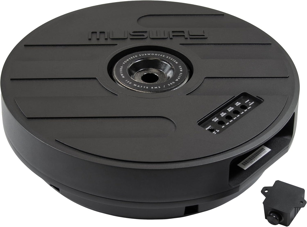 Musway MW1100A - 28 cm (11 inch) actief reservewiel subwoofer