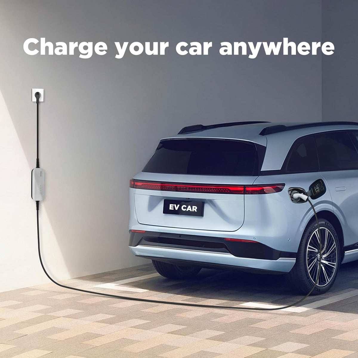 <font dir="auto" style="vertical-align: inherit;"><font dir="auto" style="vertical-align: inherit;">        EV Charger Type 2 Schuko Portable Wallbox with Carrying Bag for All Electric Vehicles & Plug-in Hybrid Cars 3.6kW 10/13/16Amp 6 Meter Single Phase