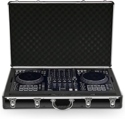 DJ-Controller Koffer – Transportkoffer – Hardcase – Beschermkoffer – DJ-Koffer – Op Maat Gemaakte Schuimrubberen Inleg – Lichtgewicht Aluminium Constructie
