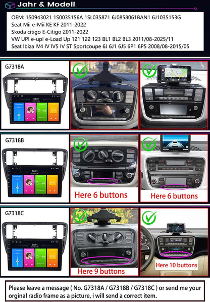 Autoradio met Scherm – Multimedia Systeem – Navigatie Radio – Auto Audio – Touchscreen Radio – 9 Inch QLED Display – Draadloze CarPlay & Android Auto