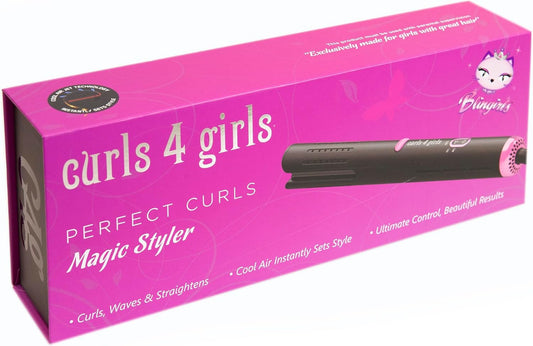 Haarijzer – Haarstyler – Stijltang – Haarstrijkijzer – Stylingtool – Roze – Pluk Voor Pluk Stylen – Voor Droog Haar