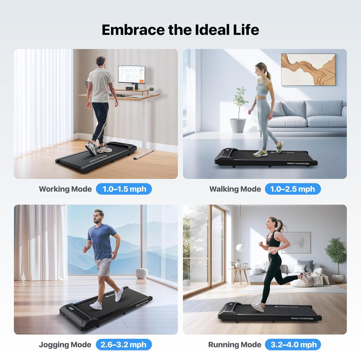 MOBVOI HOME Walking Treadmill Edge - QUORE