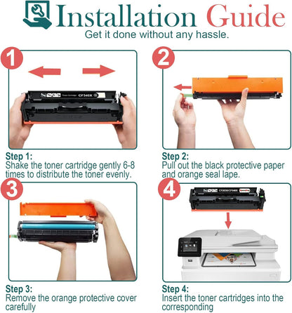 Toner – Tonercartridge – Laserjet Toner – Printer Toner – Compatibele Toner – Met Chip – Hoge Printkwaliteit – Brede Printercompatibiliteit