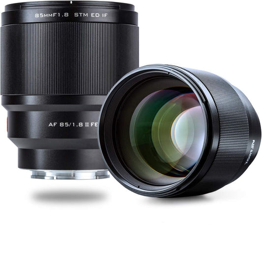 85mm F1.8 - Moderne E-mount cameralens voor Mark II Sony - Autofocus - Full Frame - QUORE