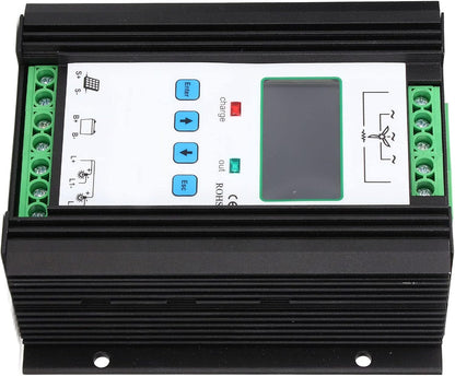 Akozon Wind Solar Controller Digitale Intelligente Controle Wind Solar Regulator 12V 24V 600W Professionele Accessoires