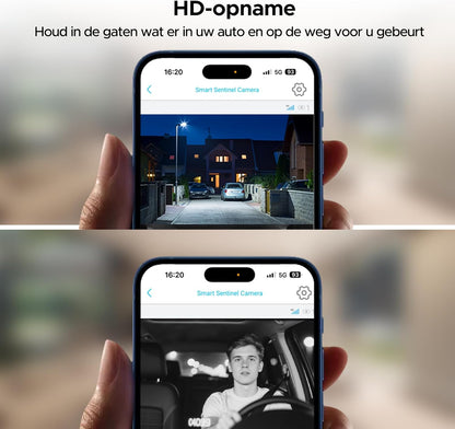 LAMTTO 4G LTE Dashcam Auto voor Autobeveiliging, GPS Tracker & Autobewakingscamera met Directe Alarmen, Cloudopslag, Live Weergave op Afstand, Parkeermonitor, Dashcam voor Vloten & Gezinnen