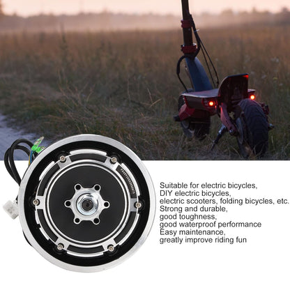 10 Inch Elektrische Scooter Wielnaaf, 48V 1000W Borstelloze Schijfrem Naaf Motor Elektrische Fiets Accessoire