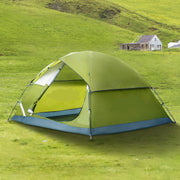 Vevor - Kampeertent, 6 Persoons - waterdicht - Buitenwandelen Backpacken - 190T Dacron - 150D Oxford - 7x7x4ft - Groente - QUORE