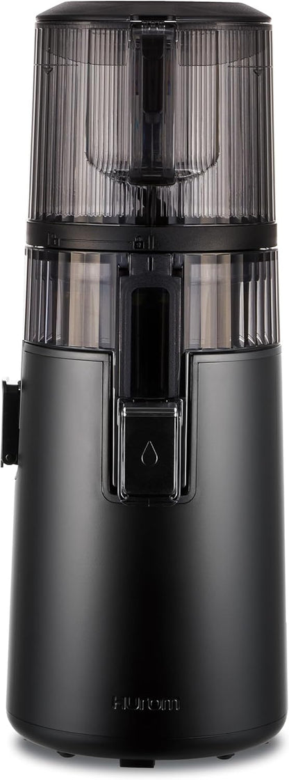 Hurom H70FT Nieuwe Slowjuicer | Elektrische koudepers | Sapcentrifuge voor groenten & fruit | 1,8L capaciteit | Automatische sapfunctie | BPA-vrij | 15 jaar garantie | titanium grijs