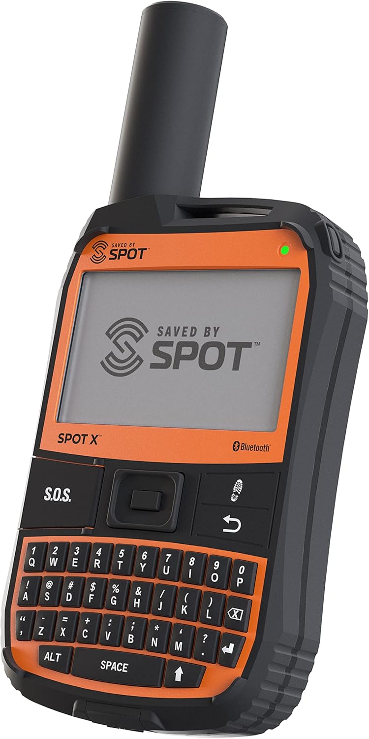 SPOT X 2-weg satellietboodschapper met GPS-tracking, handapparaat voor wandelen, kamperen en alleenstaande werknemers en off-grid communicatie | Globalstar satellietnetwerk | Abonnement vereist