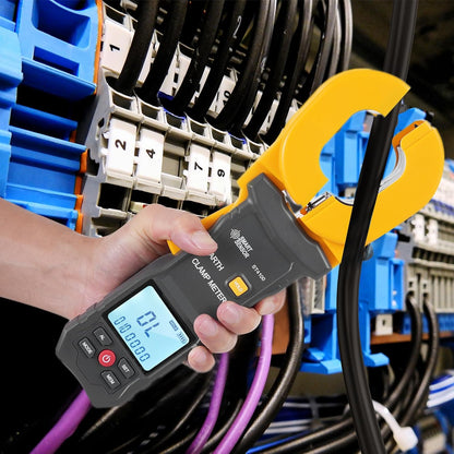 Aardingsweerstandstester – Aardweerstandsmeter – Digitale Tangmeter – Stroomtang – Ampèremeter – 0,01-500 Ω Bereik – Opslag Voor 500 Meetresultaten