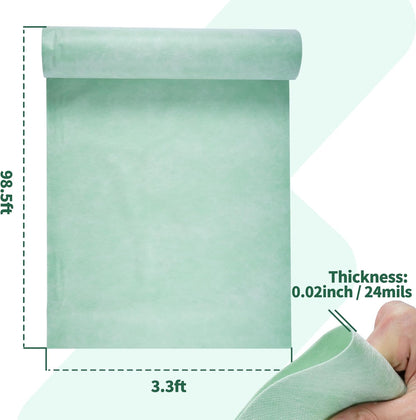 tonchean Waterdichte onderlaag Polyethyleen Stof Roll 30x1M Waterdicht Liner Membraan Tegel Onderlaag Ontkoppeling Membraan Membraan voor Muren of Vloeren in Keuken Badkamer Wasruimte Sauna's