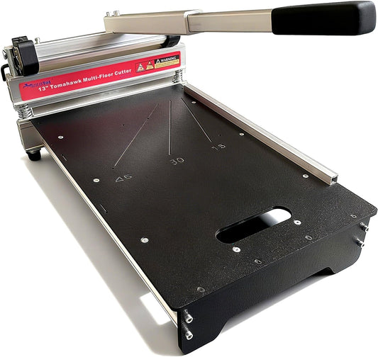 13 inch Vloerensnijder – Laminaatsnijder, Vinylsnijder, PVC-snijder, Vloerencutter – Tot 330 mm breed en geschikt tot 17 mm dik – Stofvrij en zonder stroom