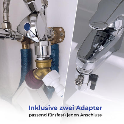 osmosis system aquarium - up to 2000 liters of osmosis water per day - Reverse osmosis system - QUORE